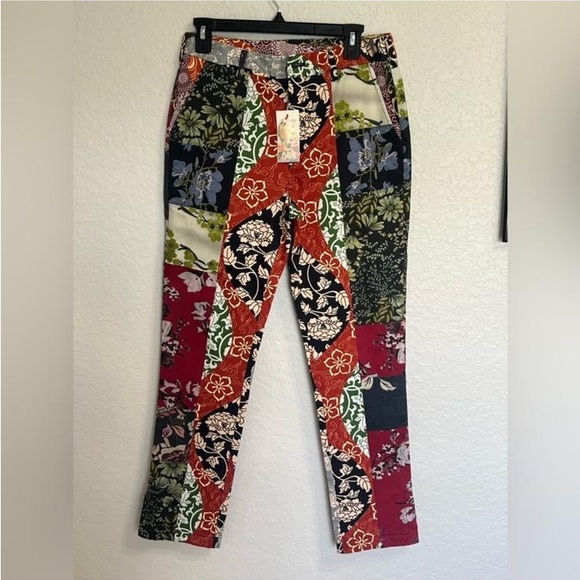 Johnny Was Pants - Johnny Was Black and Red Label